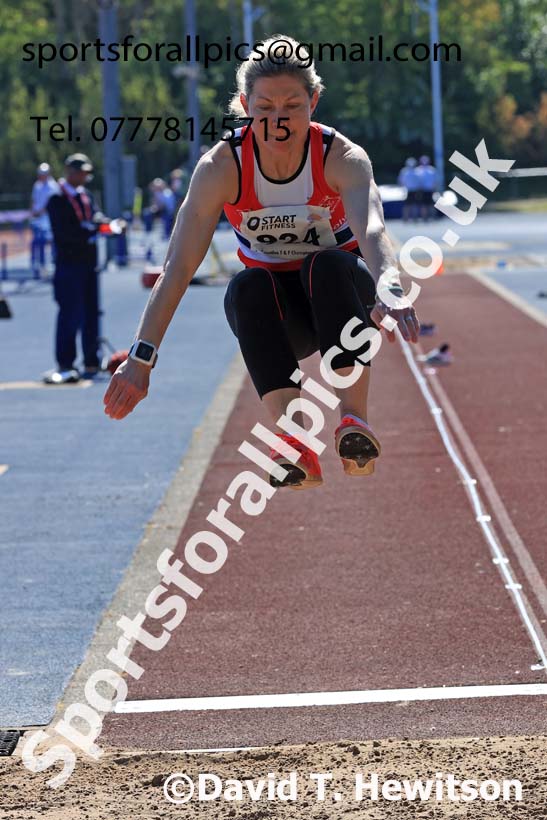 Womens long jump, 2025 North Eastern Track and Field Champs., Shildon, County Durham. Photo: David T. Hewitson/Sports for All Pics